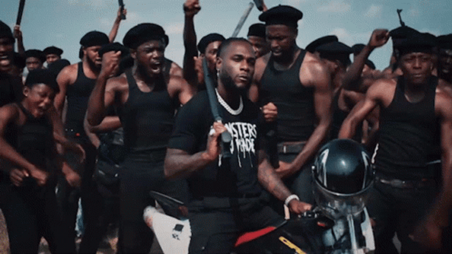 My Gang Burna Boy Monsters GIF