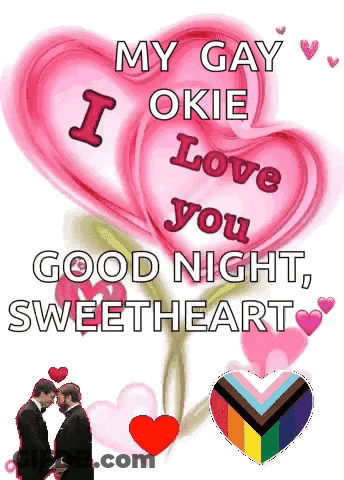 My Gay Okie Love You Goodnight Poster GIF