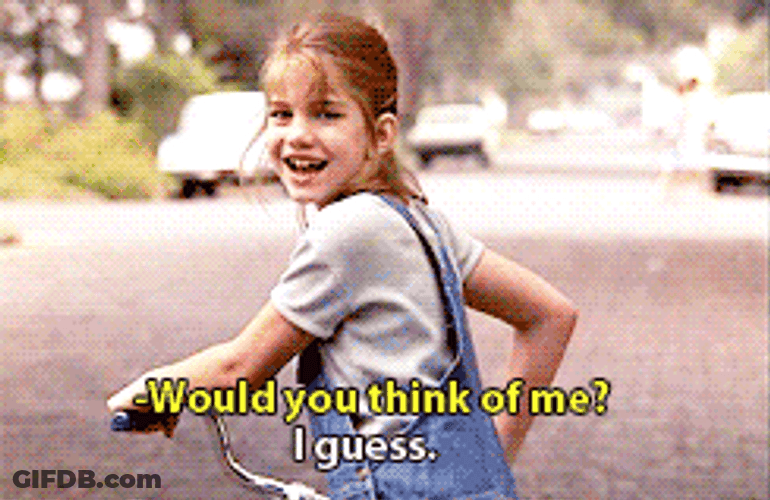 My Girl Would You Think Of Me GIF