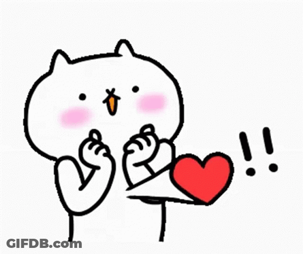 My Heart Is Beating Animation GIF