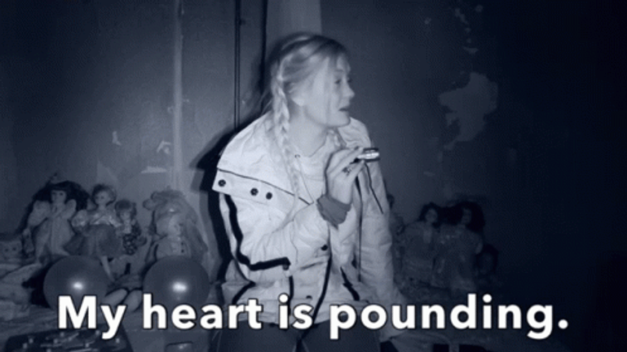 My Heart Is Pounding Chelsea Laden GIF