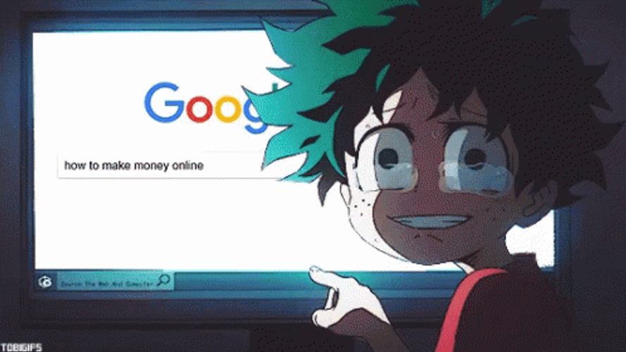 My Hero Academia Deku Google Search GIF