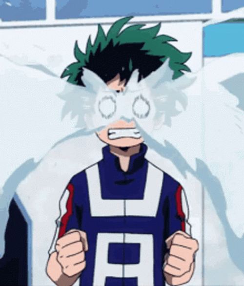 My Hero Academia Deku Massive Tears GIF