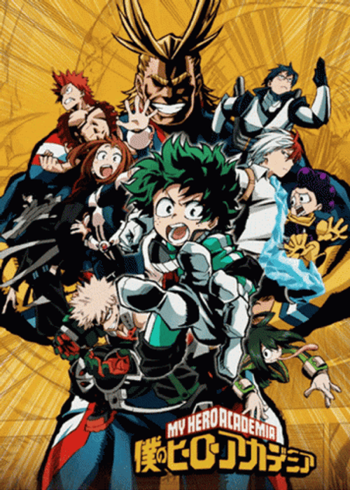 My Hero Academia Flashing Background GIF