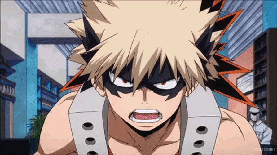 My Hero Academia Katsuki Grenadier Bracers GIF
