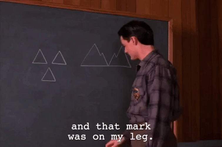My Leg Kyle MacLachlan Twin Peaks GIF