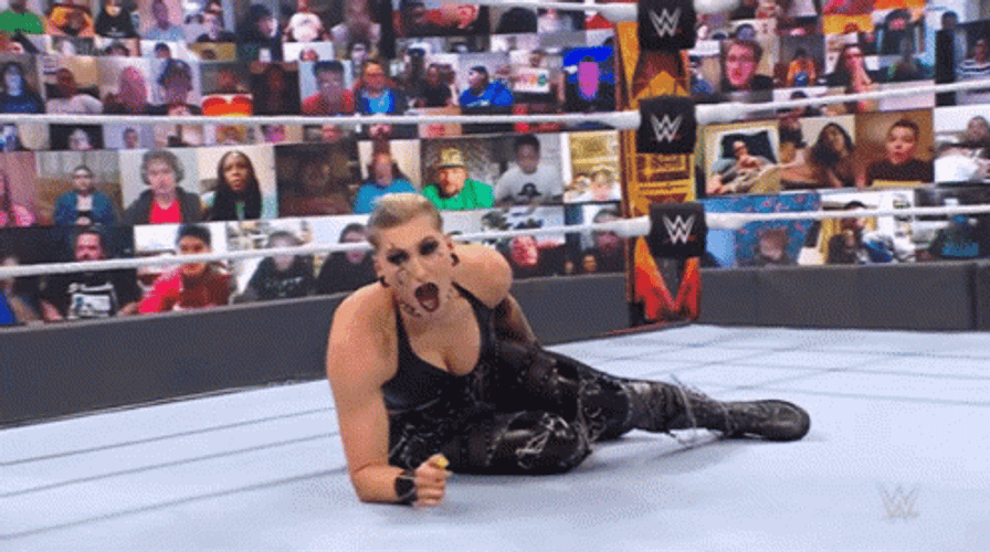 My Leg Wrestler Rhea Ripley GIF