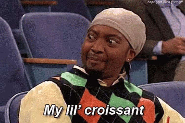 My Lil Croissant Girlfriend Funny Call Sign GIF