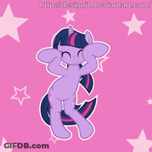 My Little Pony Characters Caramelldansen GIF