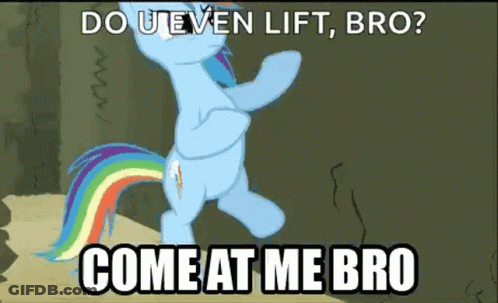 My Little Pony Come At Me Bro GIF