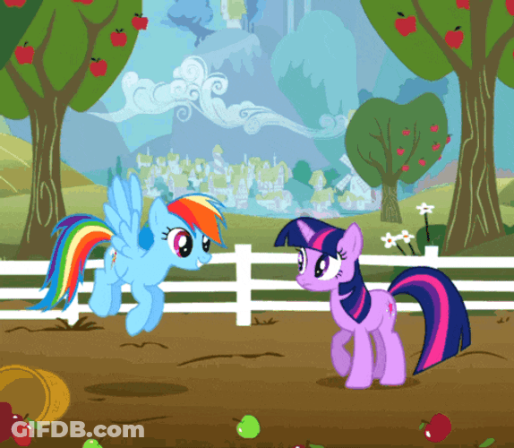 My Little Pony Friendship Is Magic Rainbow Dash GIF