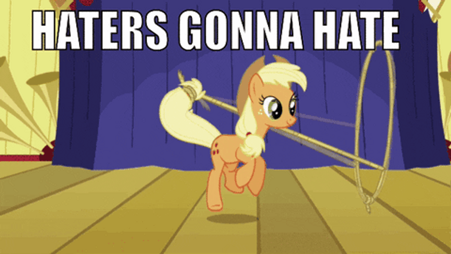 My Little Pony Performance Haters GIF