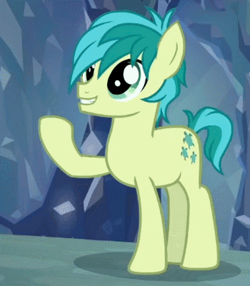 My Little Pony Sandbar Fist Pump GIF