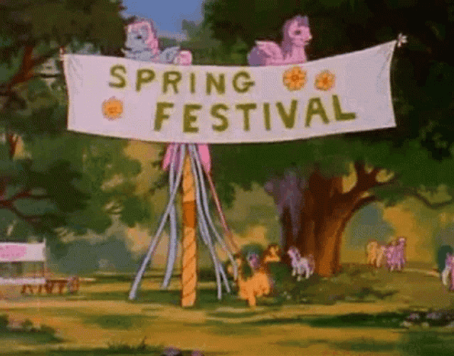 My Little Pony Spring Festival GIF