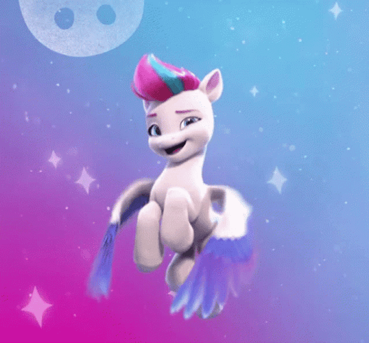 My Little Pony Zipp Storm Flying GIF