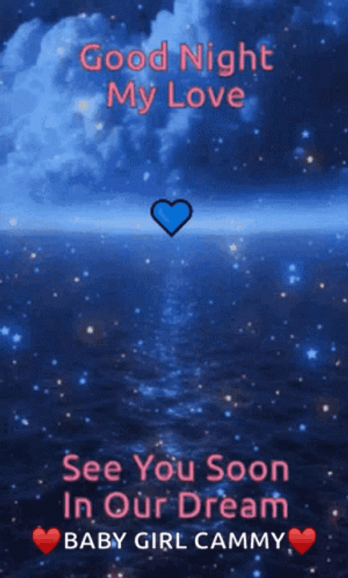 My Love Good Night In Dreams GIF