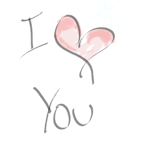 My Love I Love You Text GIF