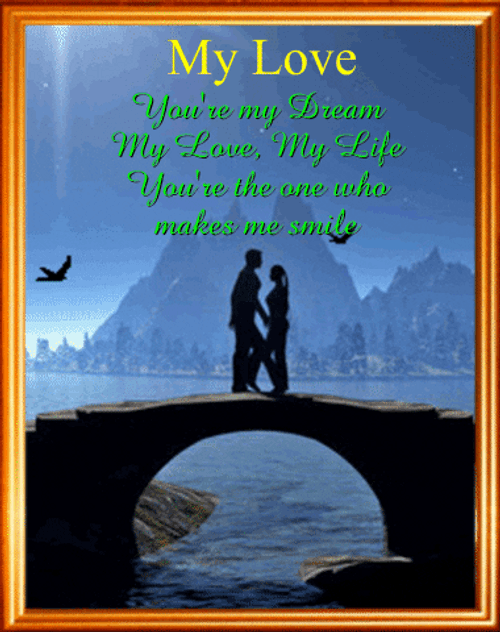 My Love Meeting At The Bridge GIF