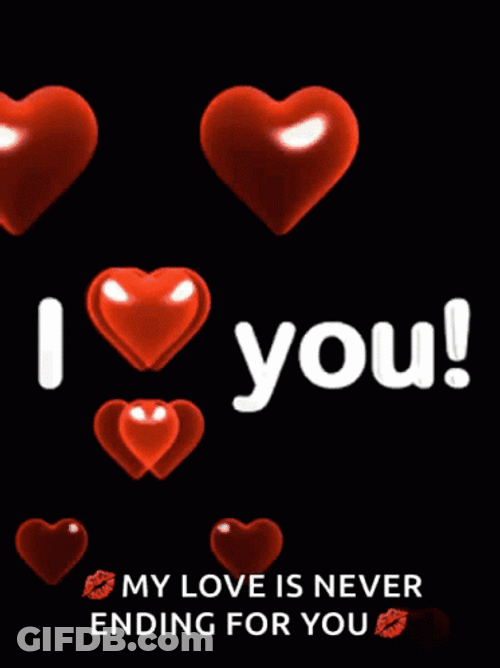 My Love Multiple Hearts GIF