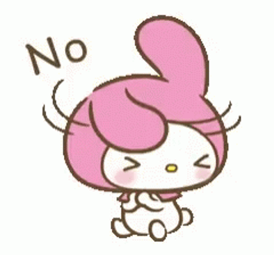 My Melody Cute No GIF