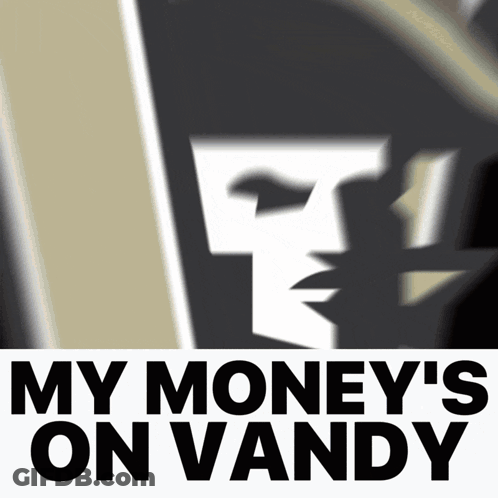 My Money's On Vandy Poster With Man's Face GIF
