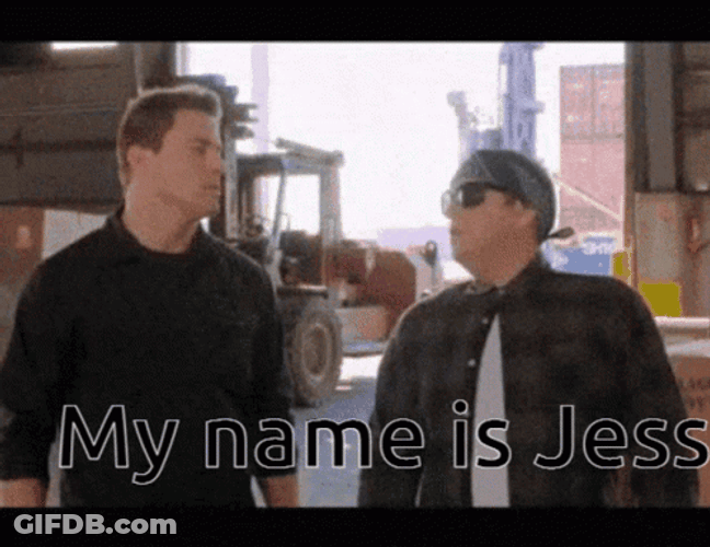 My Name Is Jeff Channing Tatum Jess Meme GIF
