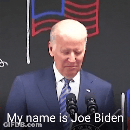 My Name Is Joe Biden Ice Cream Lover GIF