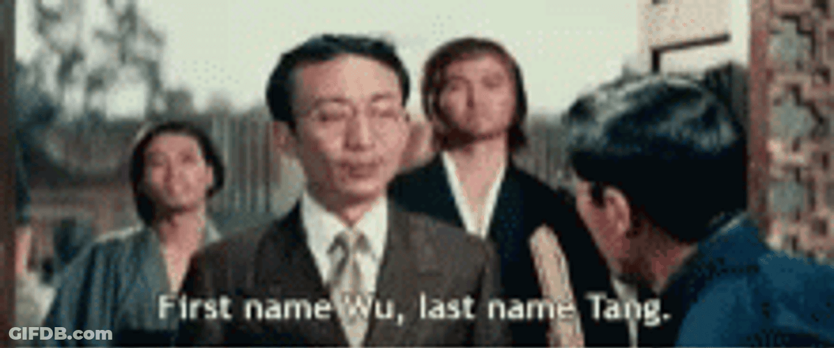 My Name Is Wu Tang GIF