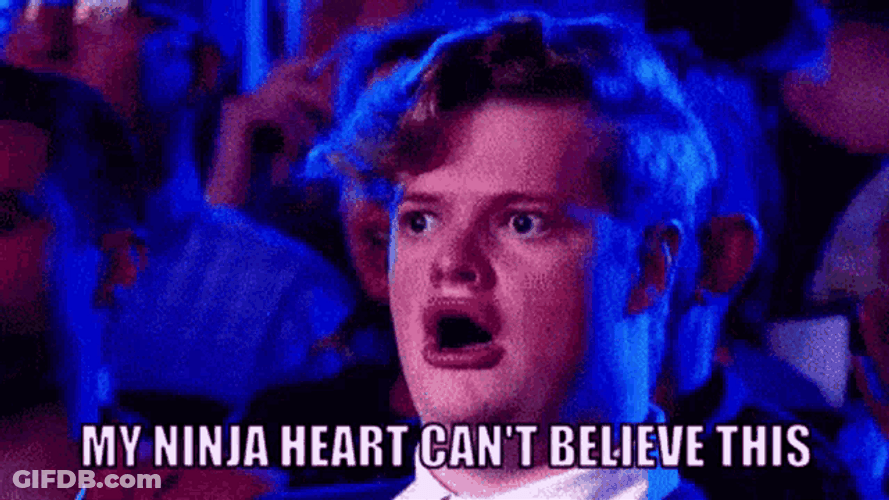 My Ninja Heart Can't Believe It GIF