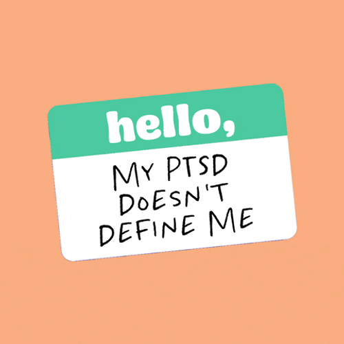 My Ptsd Doesn't Define Me Sticker GIF