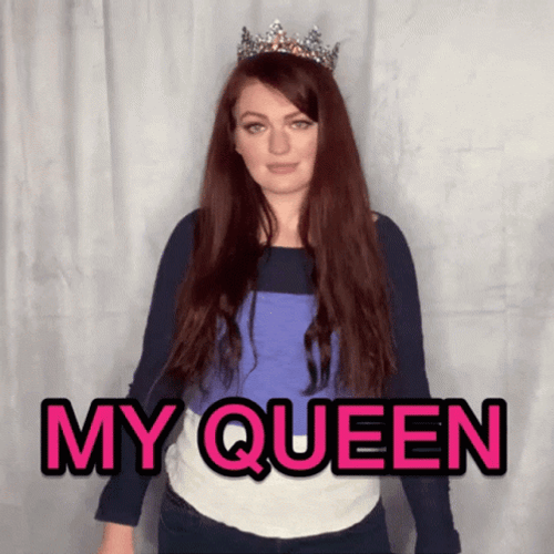 My Queen Bow Down Kathryn Dean GIF