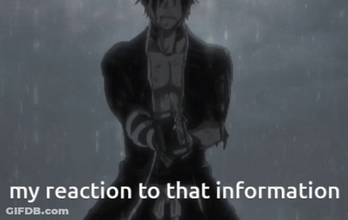 My Reaction To That Information GIF