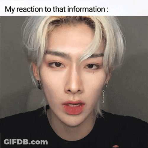 My Reaction To That Information Ricky GIF
