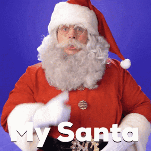 My Santa Quite GIF