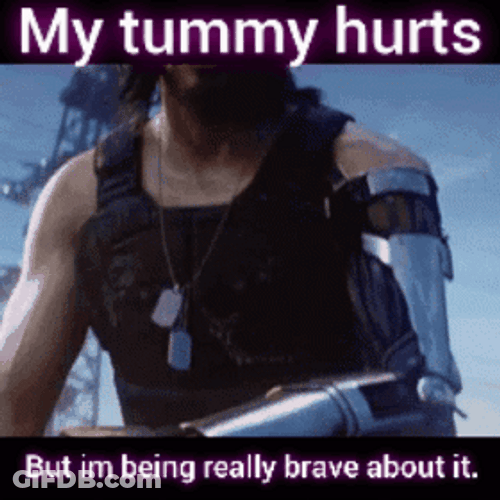 My Tummy Hurts Cyberpunk 2077 GIF
