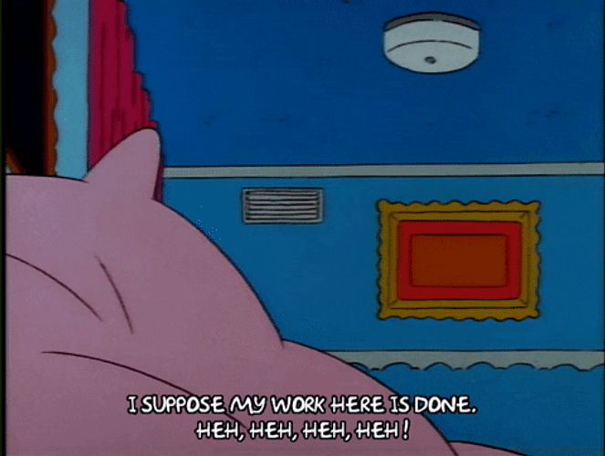 My Work Here Is Done Garfield And Friends GIF