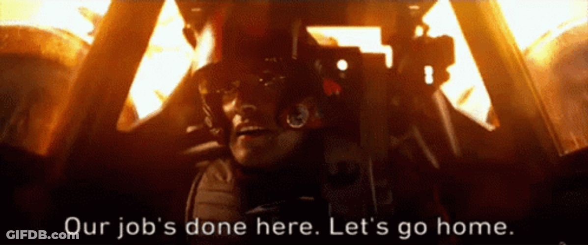 My Work Here Is Done Poe Dameron GIF
