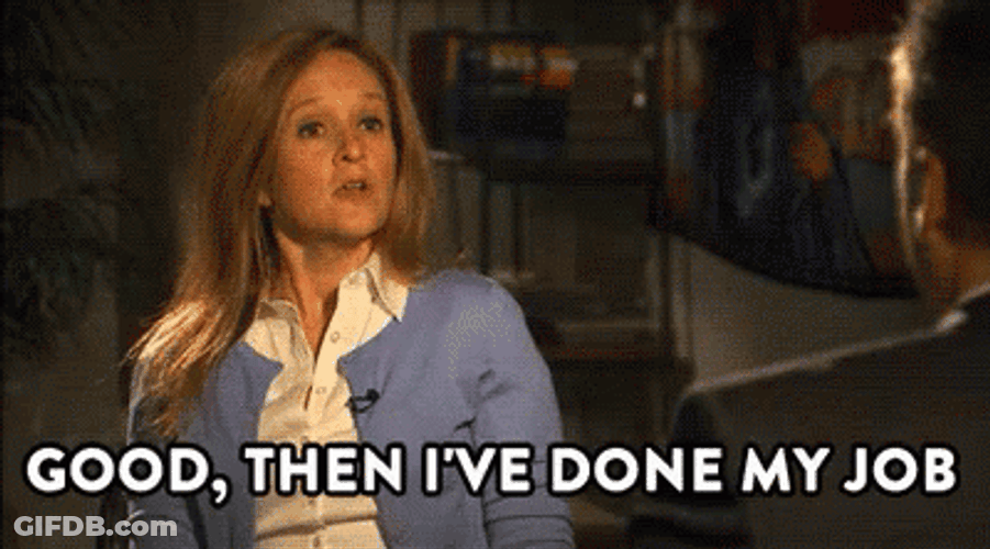 My Work Here Is Done Samantha Bee GIF