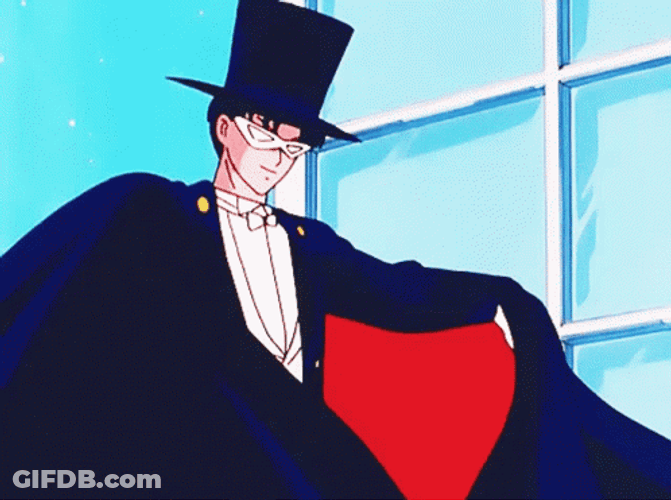 My Work Here Is Done Tuxedo Mask GIF