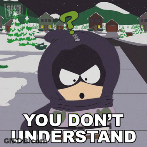 Mysterion Being Furious GIF