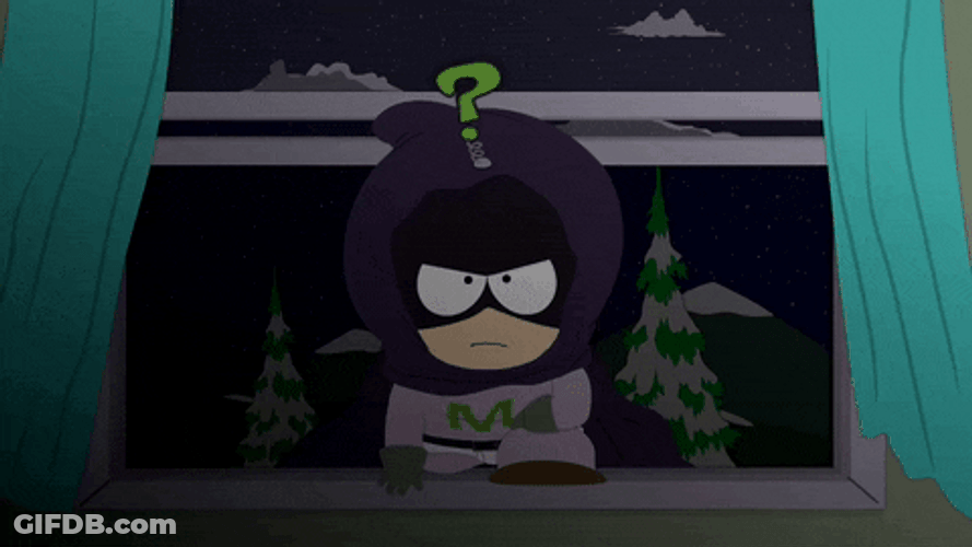 Mysterion Climbed Up The Window GIF