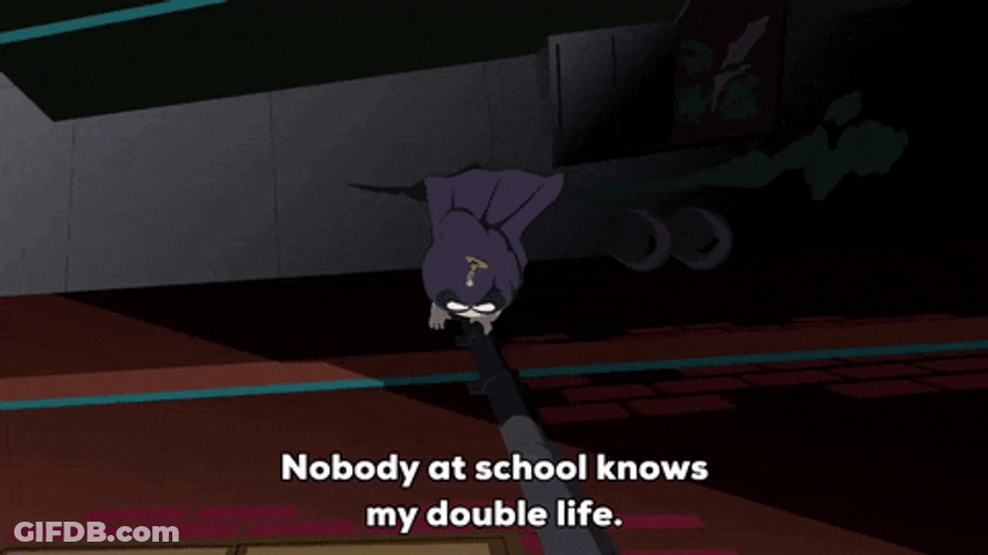 Mysterion Climbing Up The Building GIF