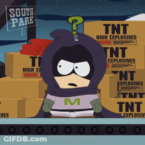 Mysterion In Total Confusion GIF