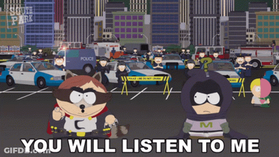 Mysterion Out With The Coon GIF