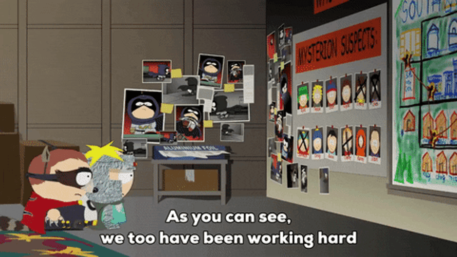 Mysterion's Identity Eric Cartman GIF