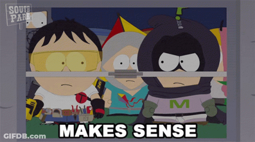 Mysterion This Makes Sense GIF