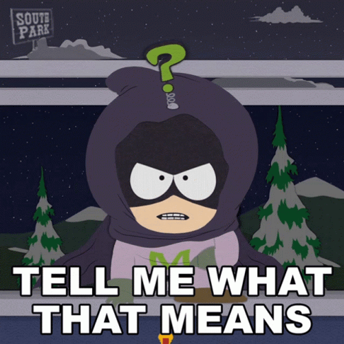 Mysterion Trying To Figure Out Things GIF
