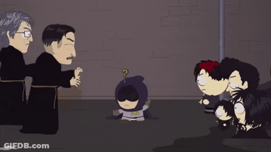 Mysterion With A Cult GIF