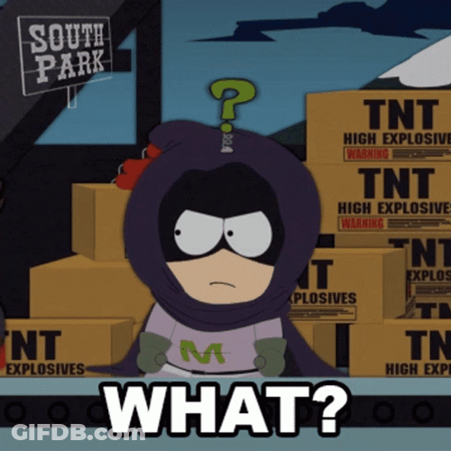 Mysterion With Lots Of Questions GIF