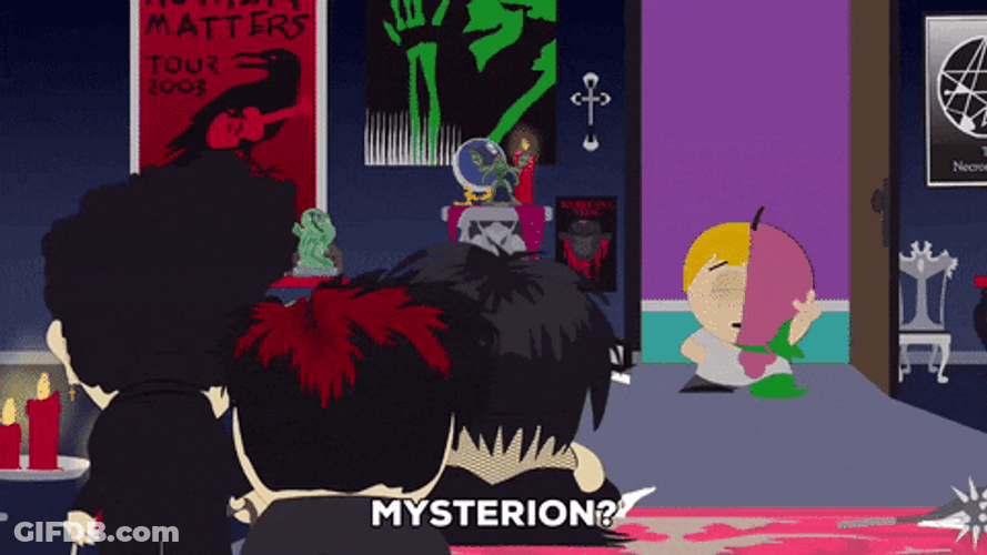 Mysterion With The Gang GIF